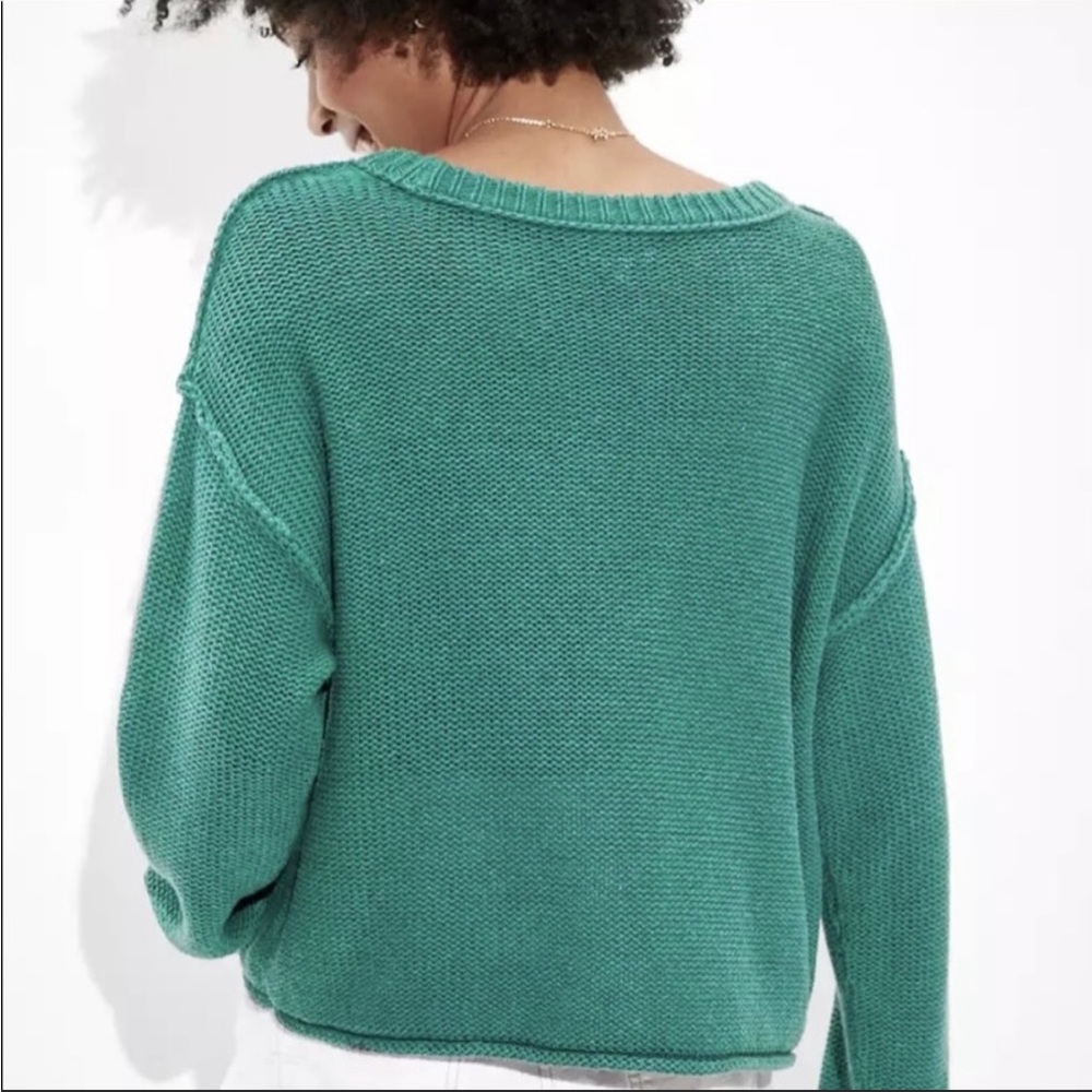 SOLD American Eagle Easy Crew Neck Sweater - Picture 9 of 9